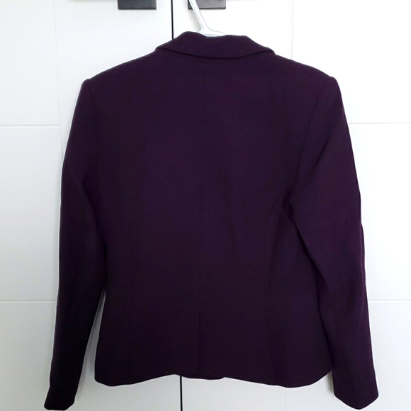 Le Chateau Suit Jacket M, Dark Purple - Picture 2 of 2